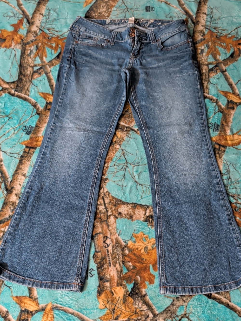 Women’s Blue Denim Bootcut Jeans
